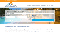 Desktop Screenshot of floridaoasisrealty.com