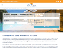 Tablet Screenshot of floridaoasisrealty.com